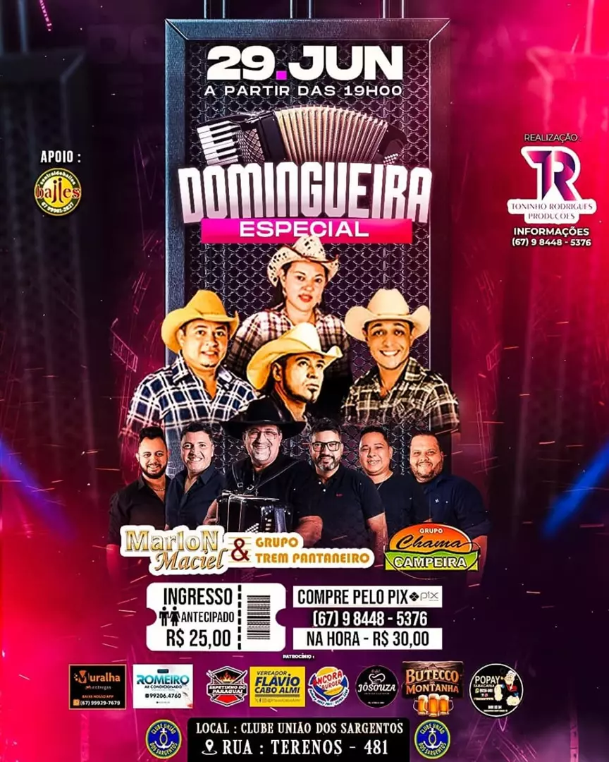 Domingueira Especial 29/06/2025